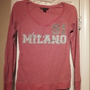 Armani Exchange Light Pink Sweater